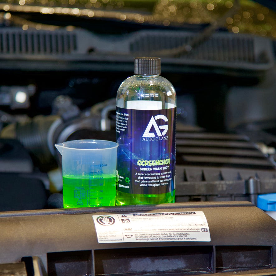 Auto Glanz Screenshot Spolarvätskekoncentrat