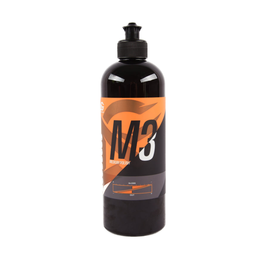 Auto Glanz M3 - mellem polermiddel (500 ml)