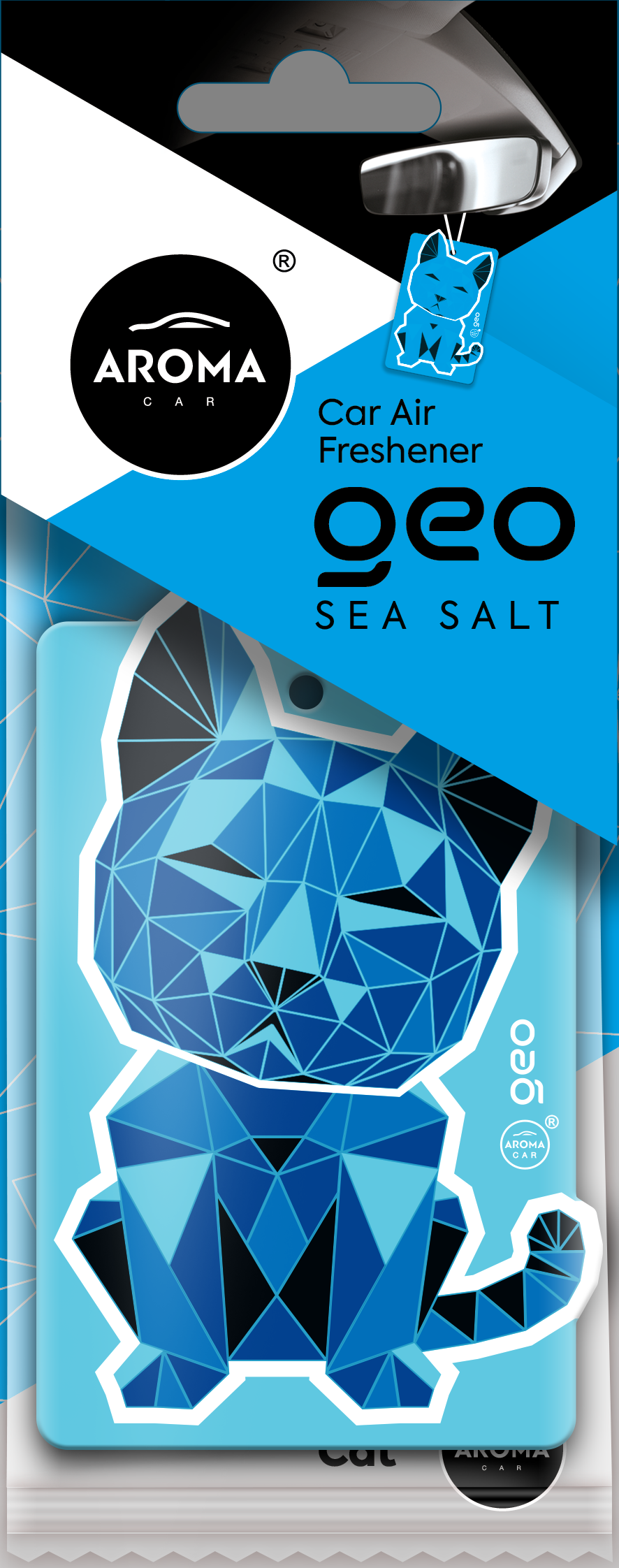 AromaCar Geo Cat Sea Salt