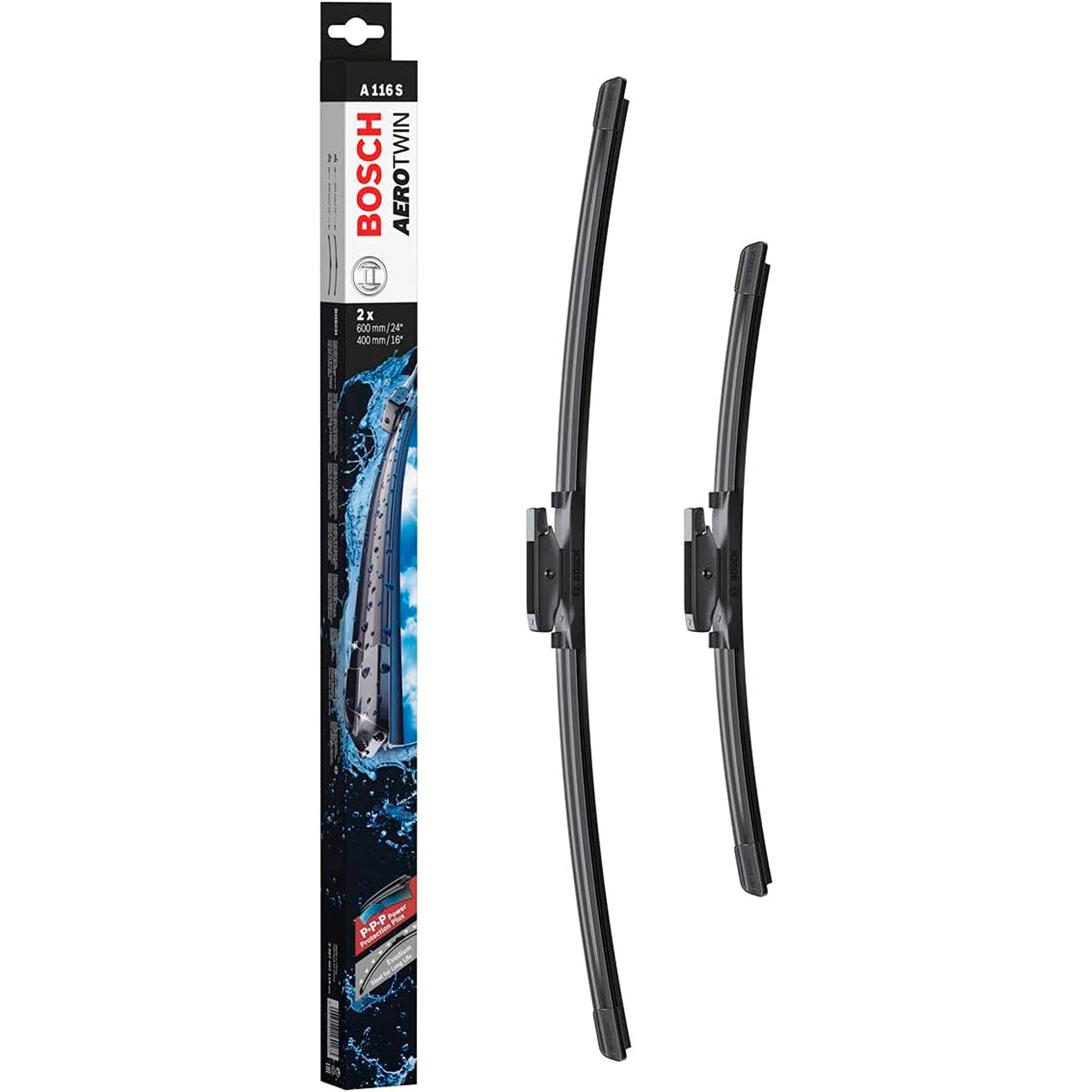 Bosch Torkarbladssats A116S - AeroTwin Platta Torkarblad