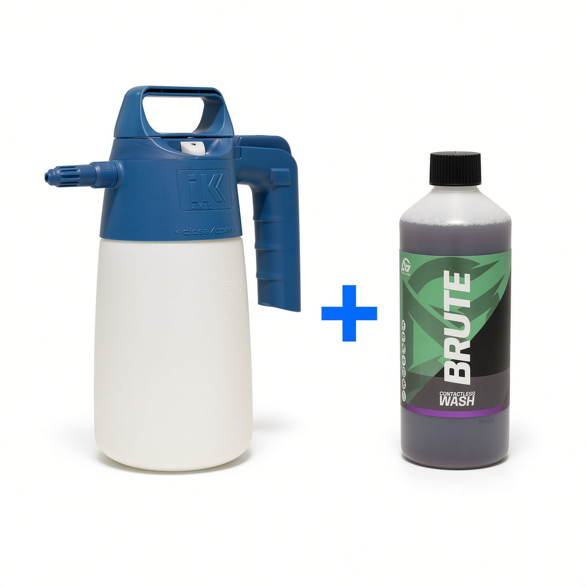 IK ALK Pumpspruta + Gratis 500 ml Auto Glanz Brute