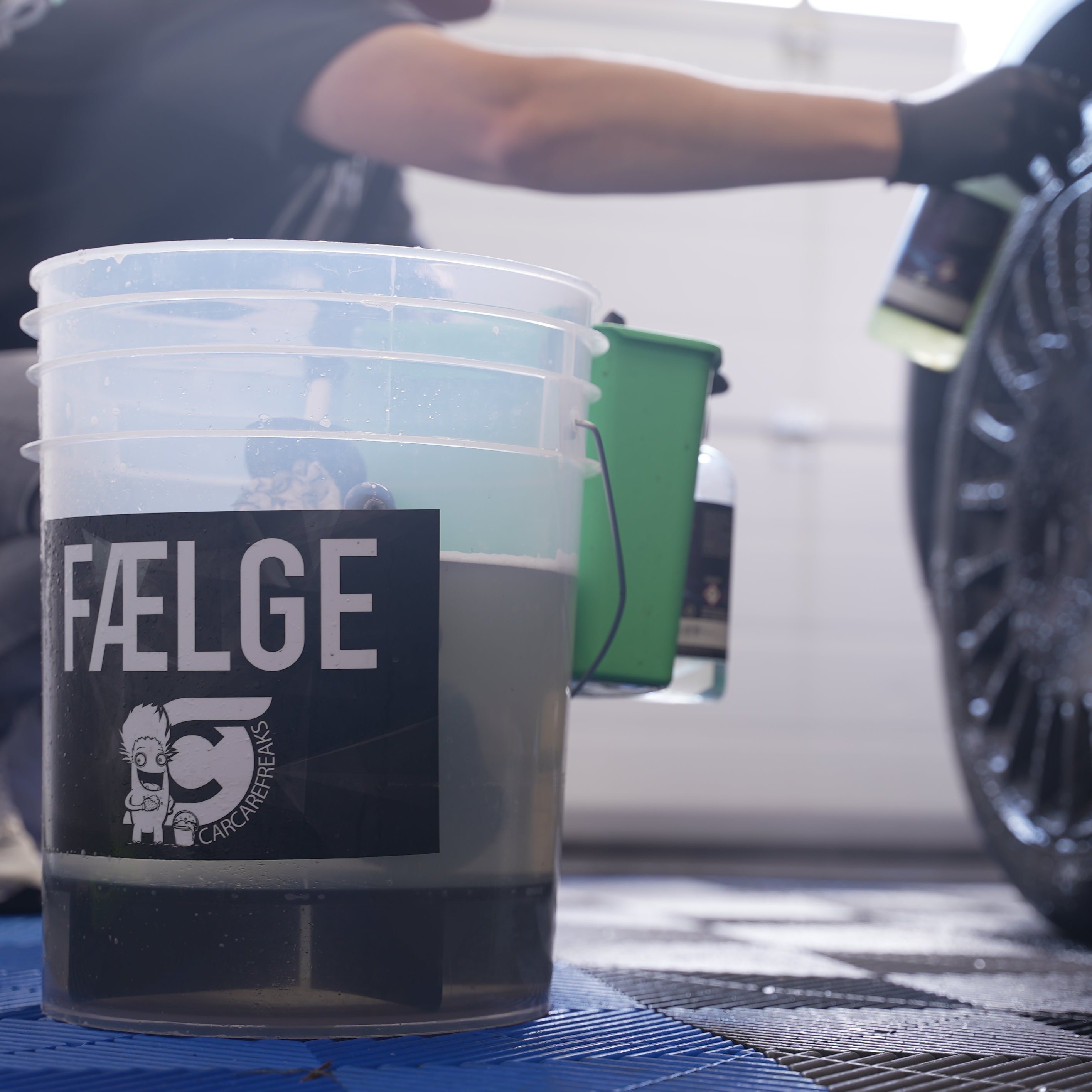 CarCare Freaks Vaskespande Kit inkl. Riste