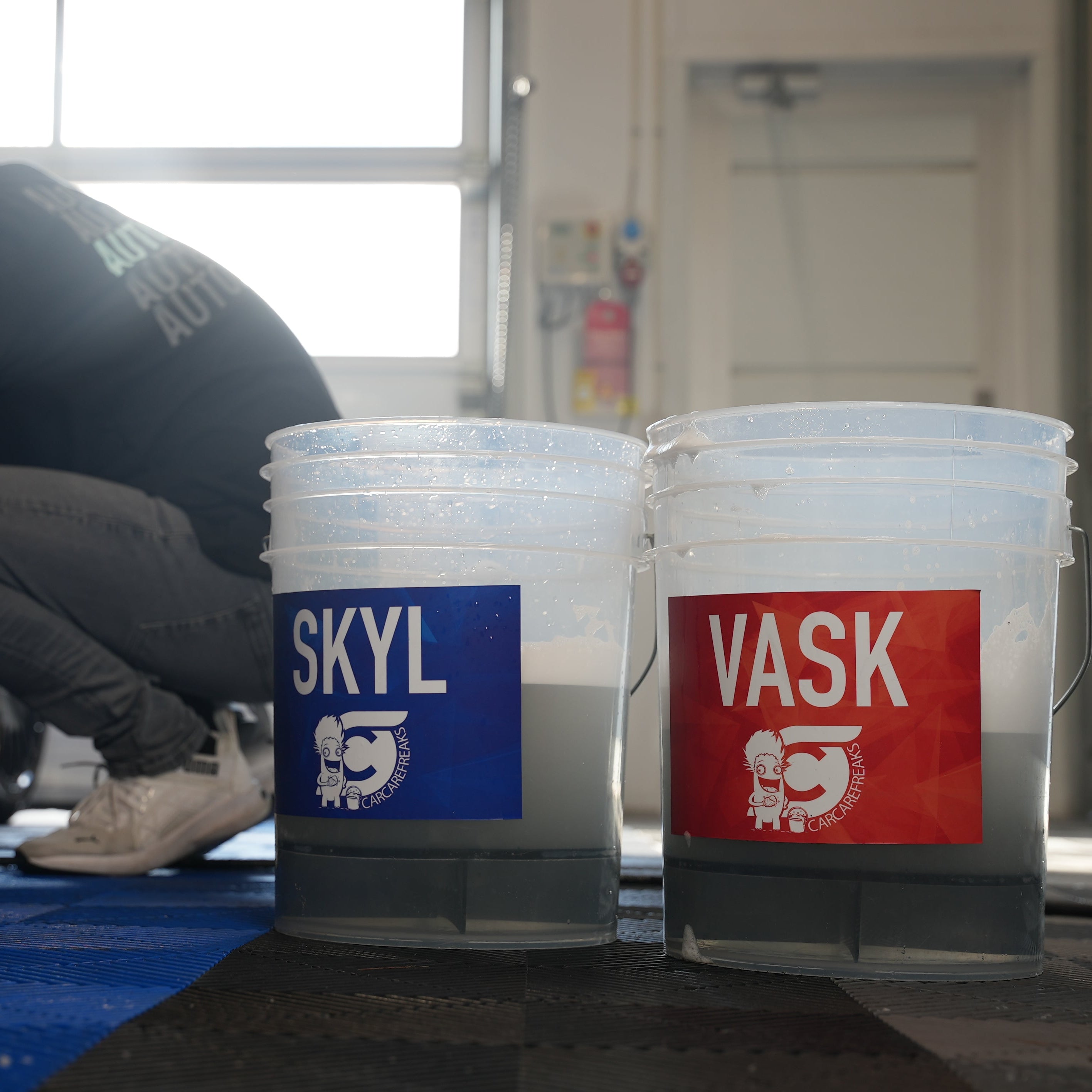 CarCare Freaks Vaskespande Kit inkl. Riste