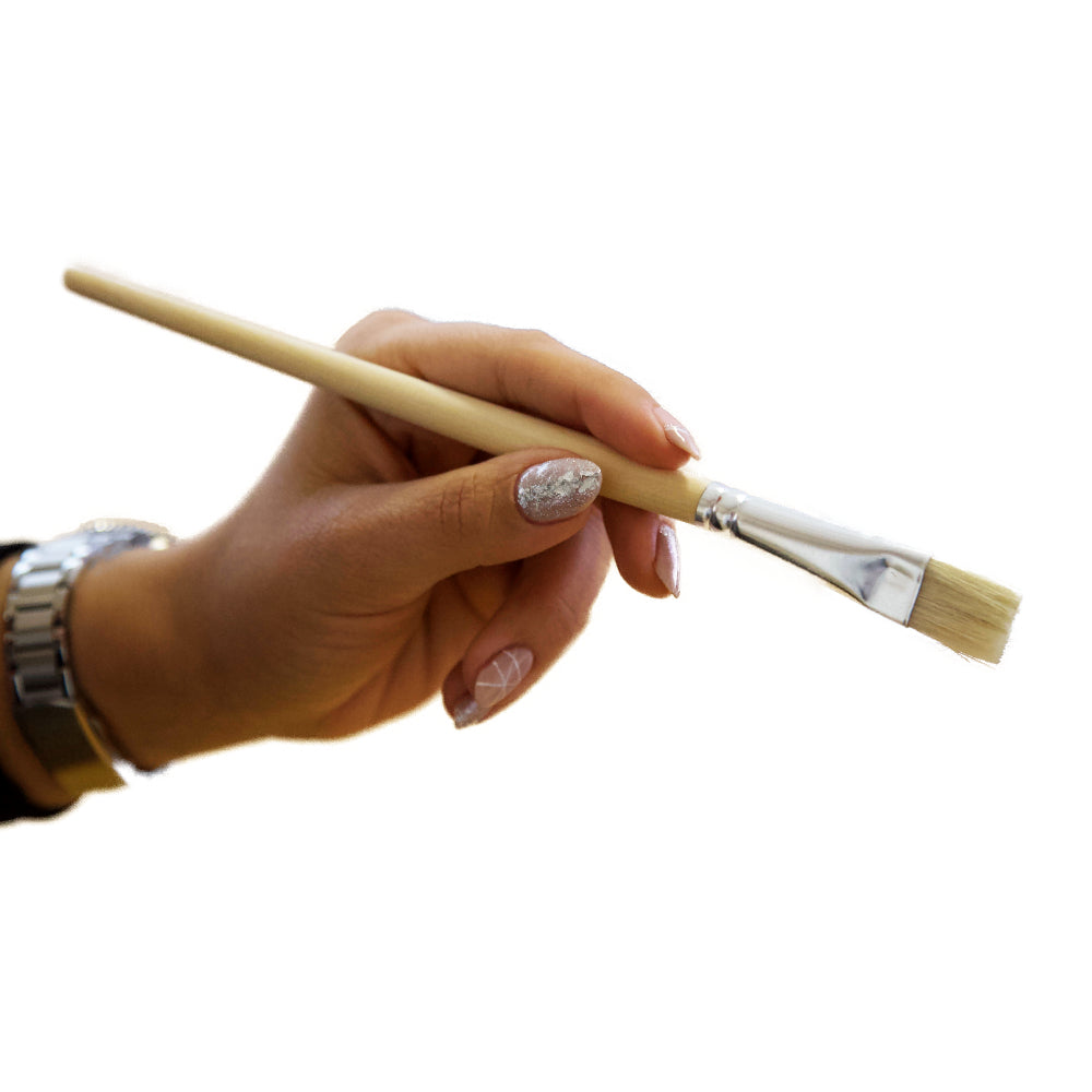 Kortborstad penslar (12 st)