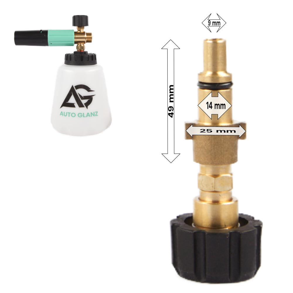 Koppling till Auto Glanz Snow Storm Skumslang (Olika varianter)