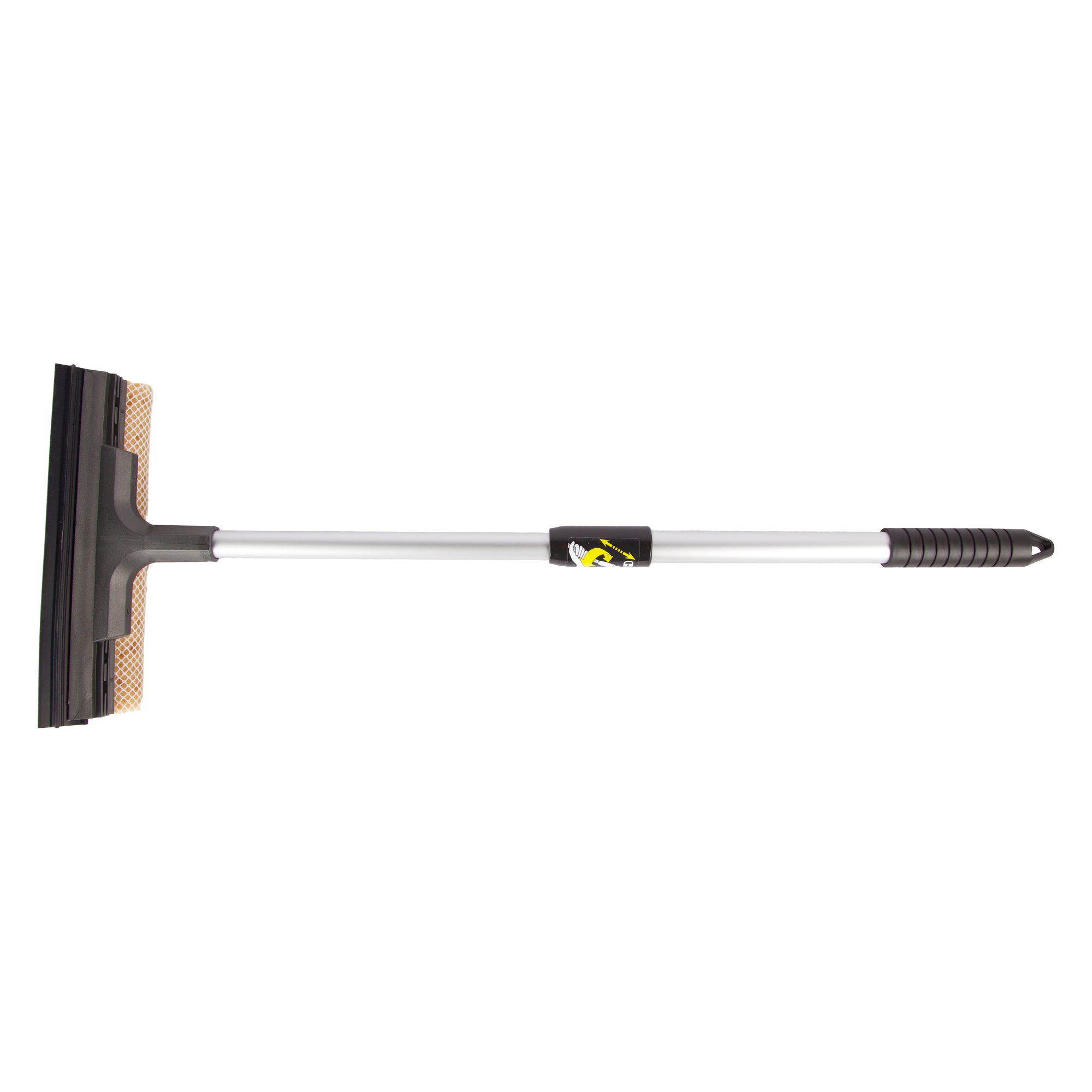 Rutskrapa med svamp och teleskopskaft