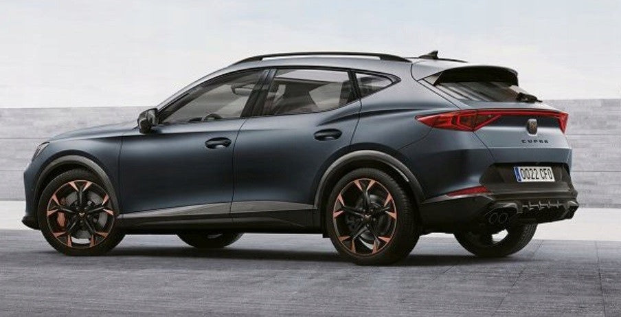 Cupra Formentor på sorte alufælge