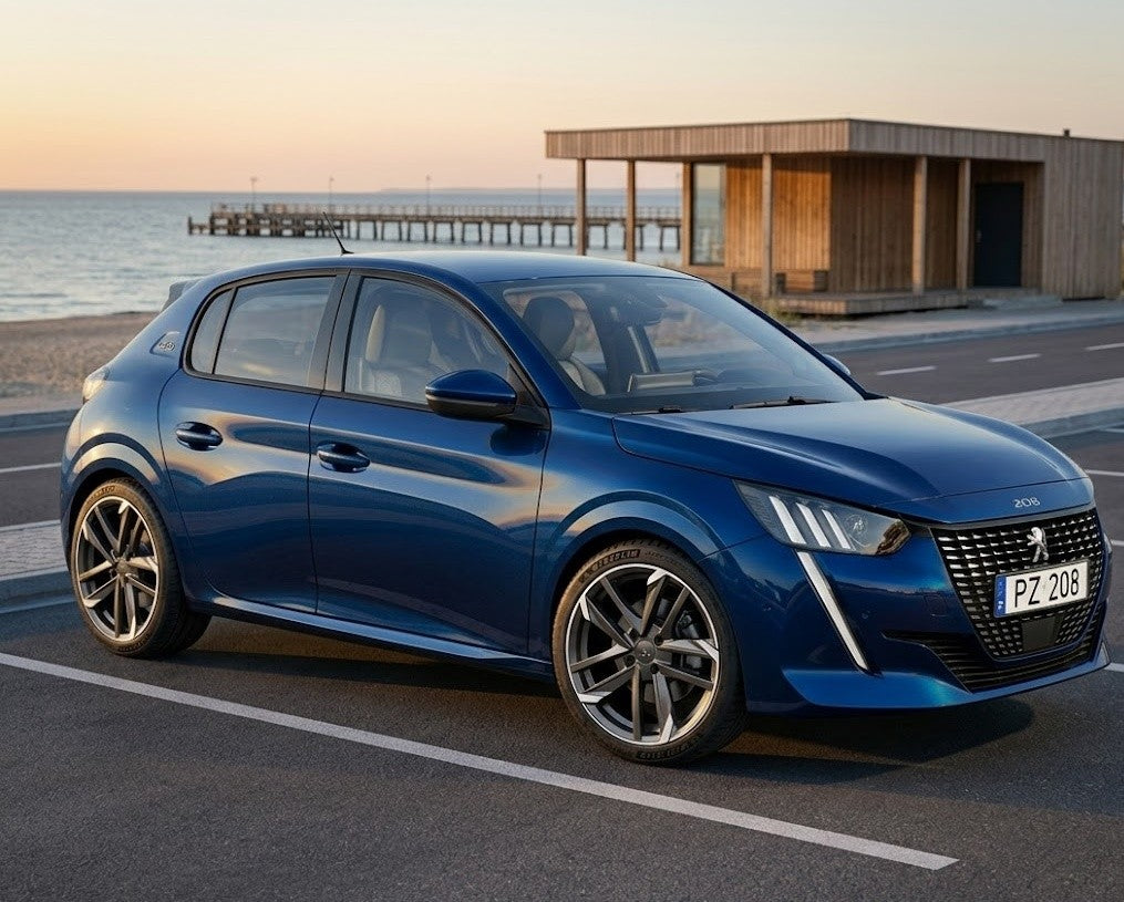 Peugeot 208 på alufælge