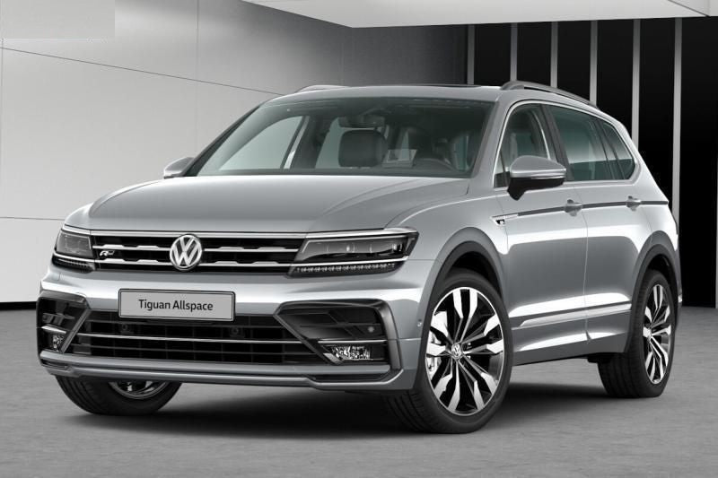 VW Tiguan på alufælge