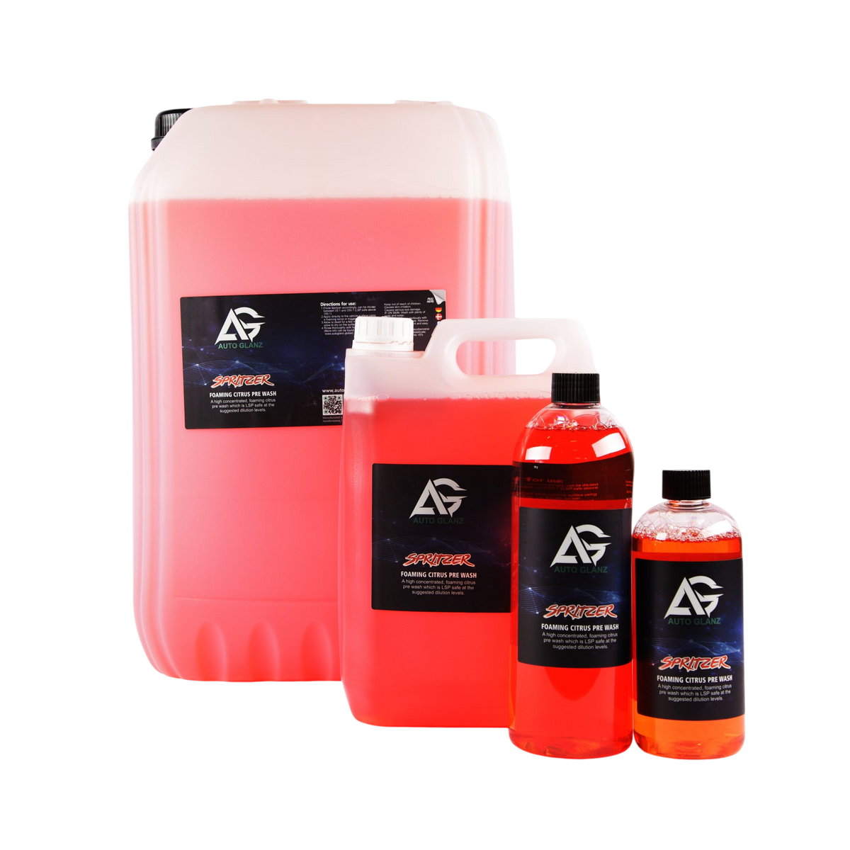 Auto Glanz Spritzer Citrus Förtvättmedel