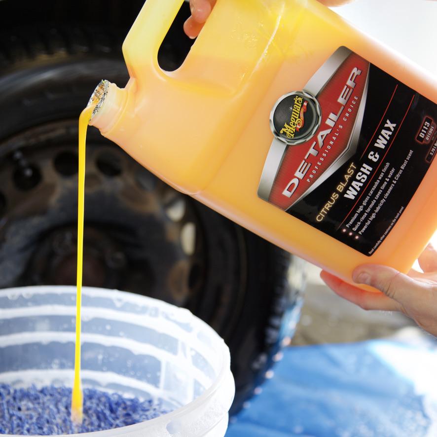 Meguiars Citrus Blast Wash And Wax (3 8 Liter)