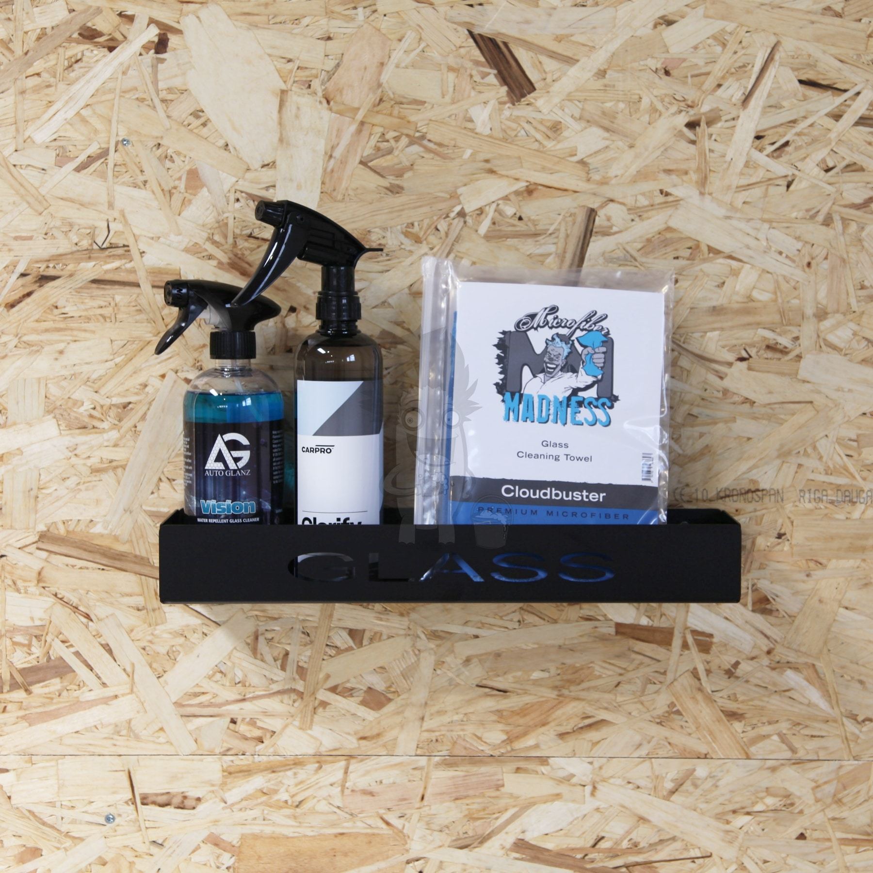 Poka Premium Hylla för lagring av Produkter (Glass)