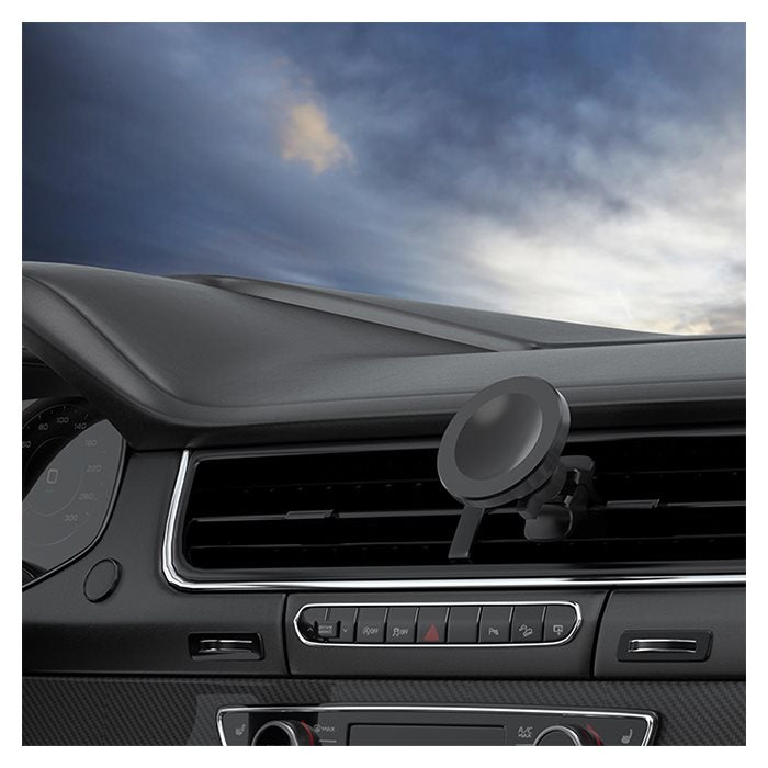 Magnetisk mobilhållare till luftspringa