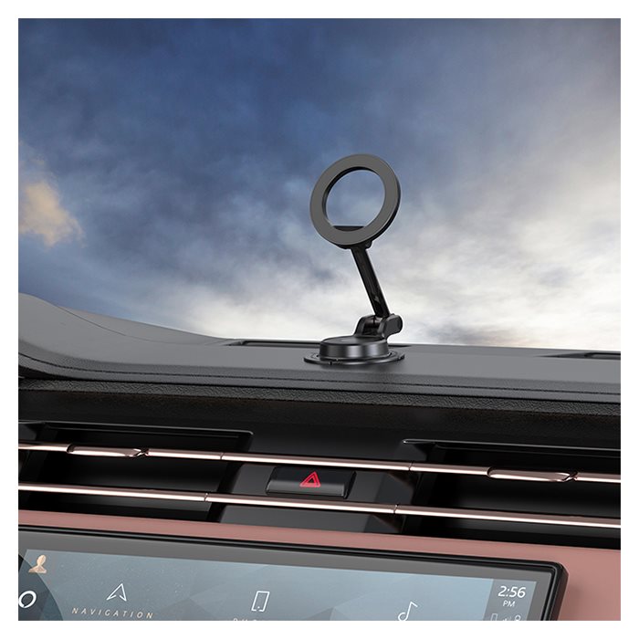 Magnetisk mobilhållare till instrumentbrädan