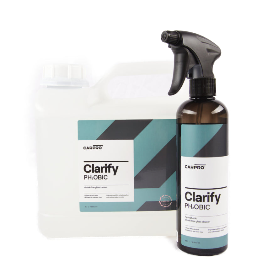 CarPro Clarify Phobic Glasrengöring Med Förseggling