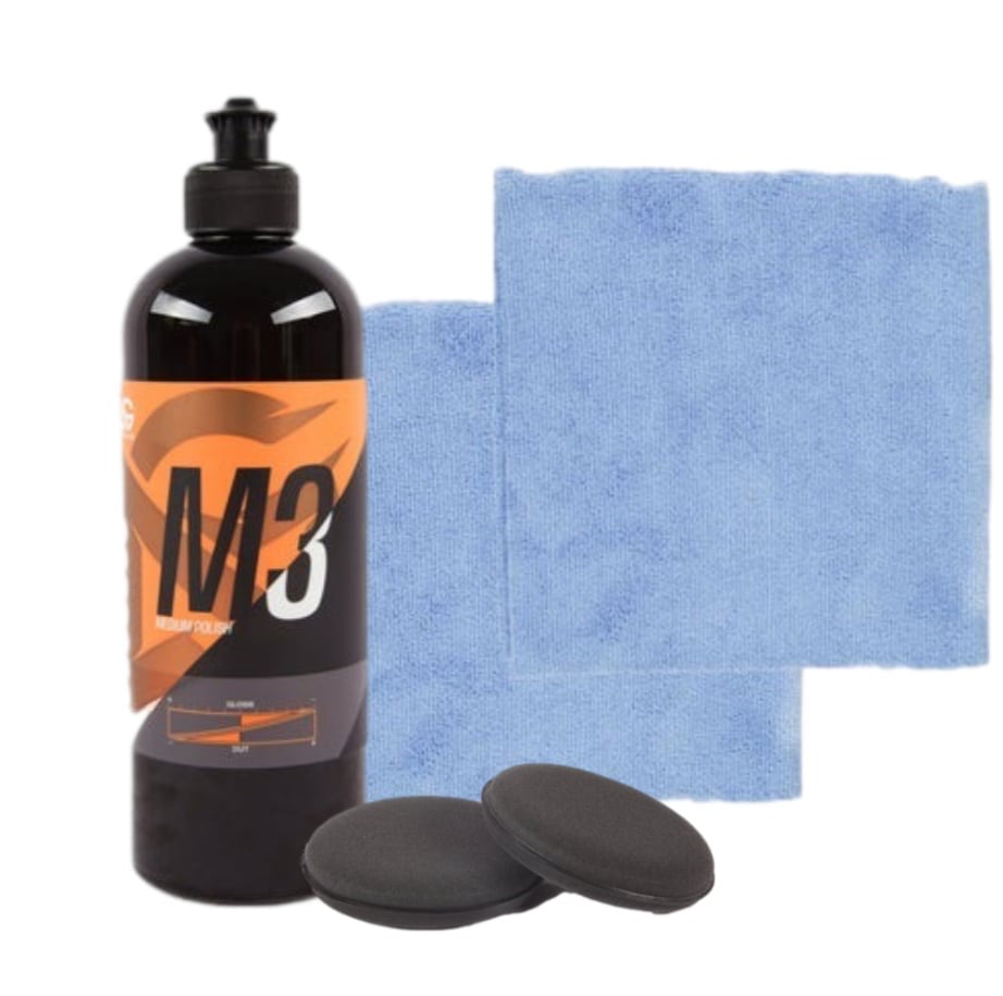 Auto Glanz Handpolerings-kit
