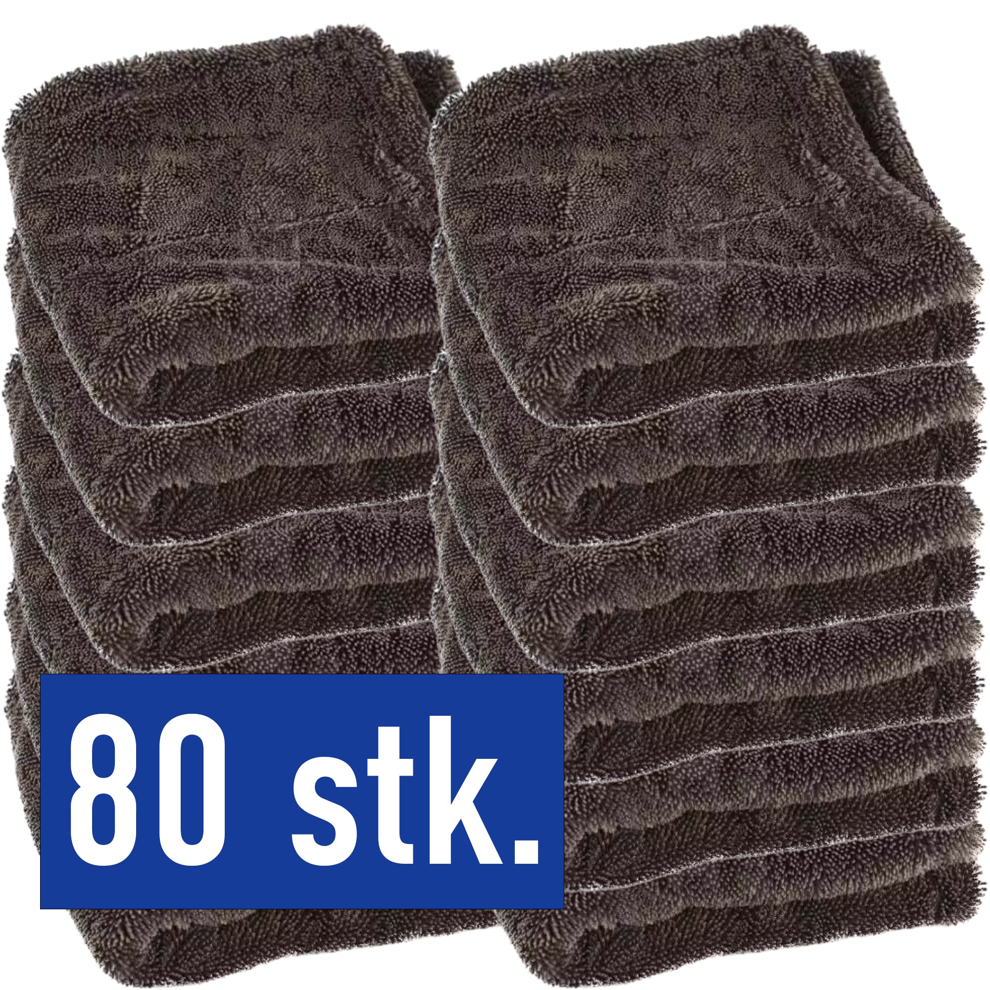 Auto Glanz Double Twist Mini Mikrofiber Handduk (40x40 cm) (80 st)