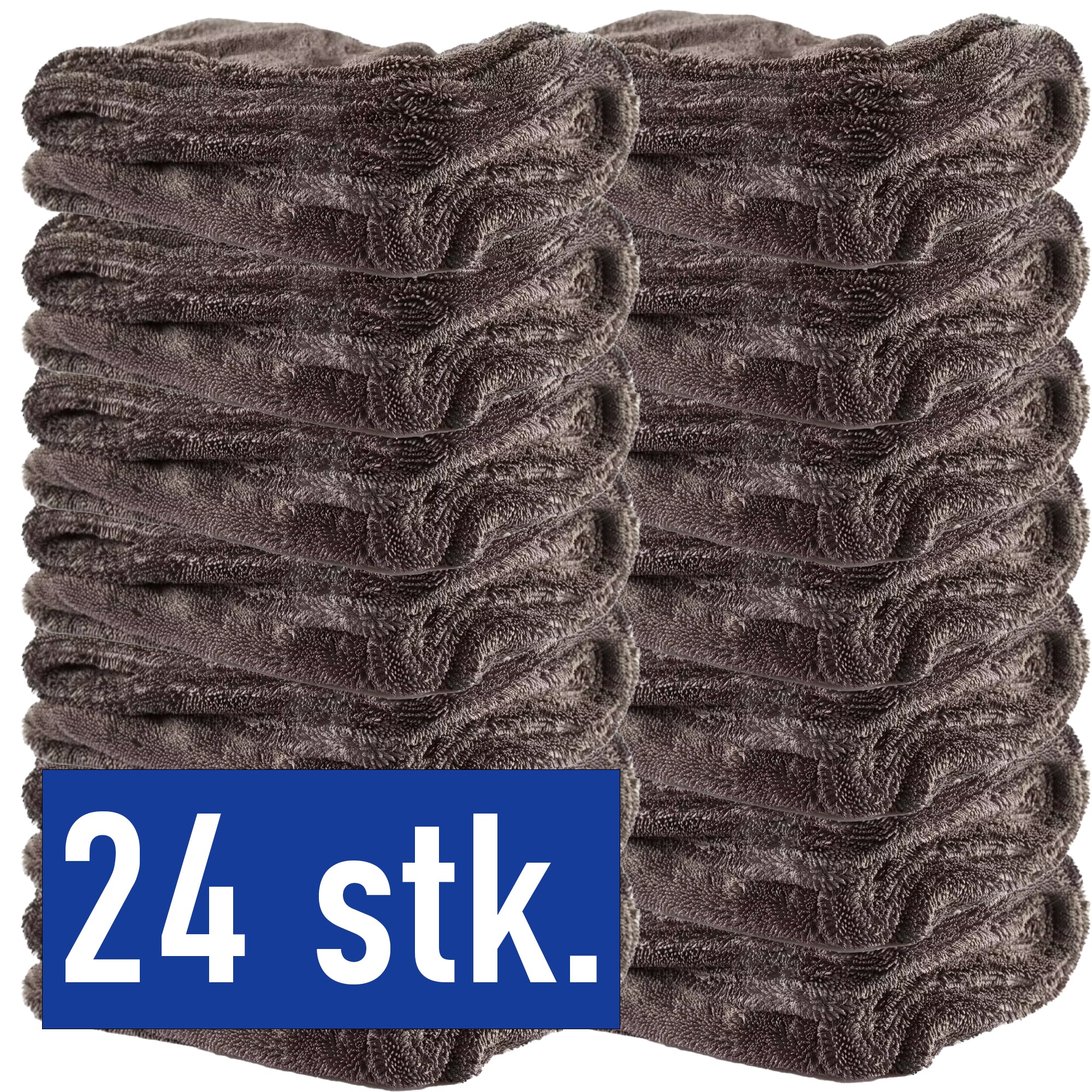 Auto Glanz Double Twist Microfiber Handduk (90x60 cm) (24 st)