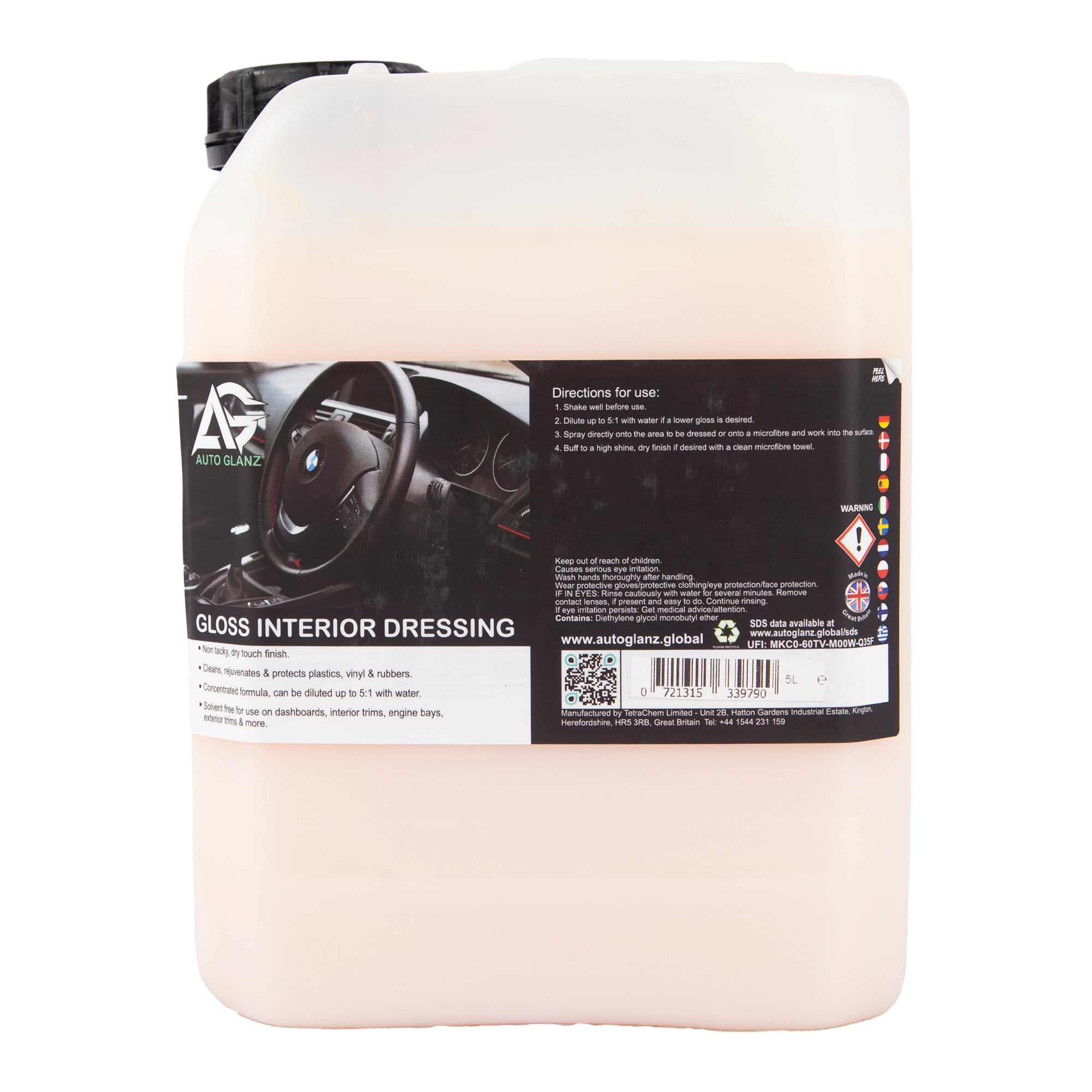 Auto Glanz Trade Gloss Interior Dressing Plast/Vinyl/Gummiförnyare