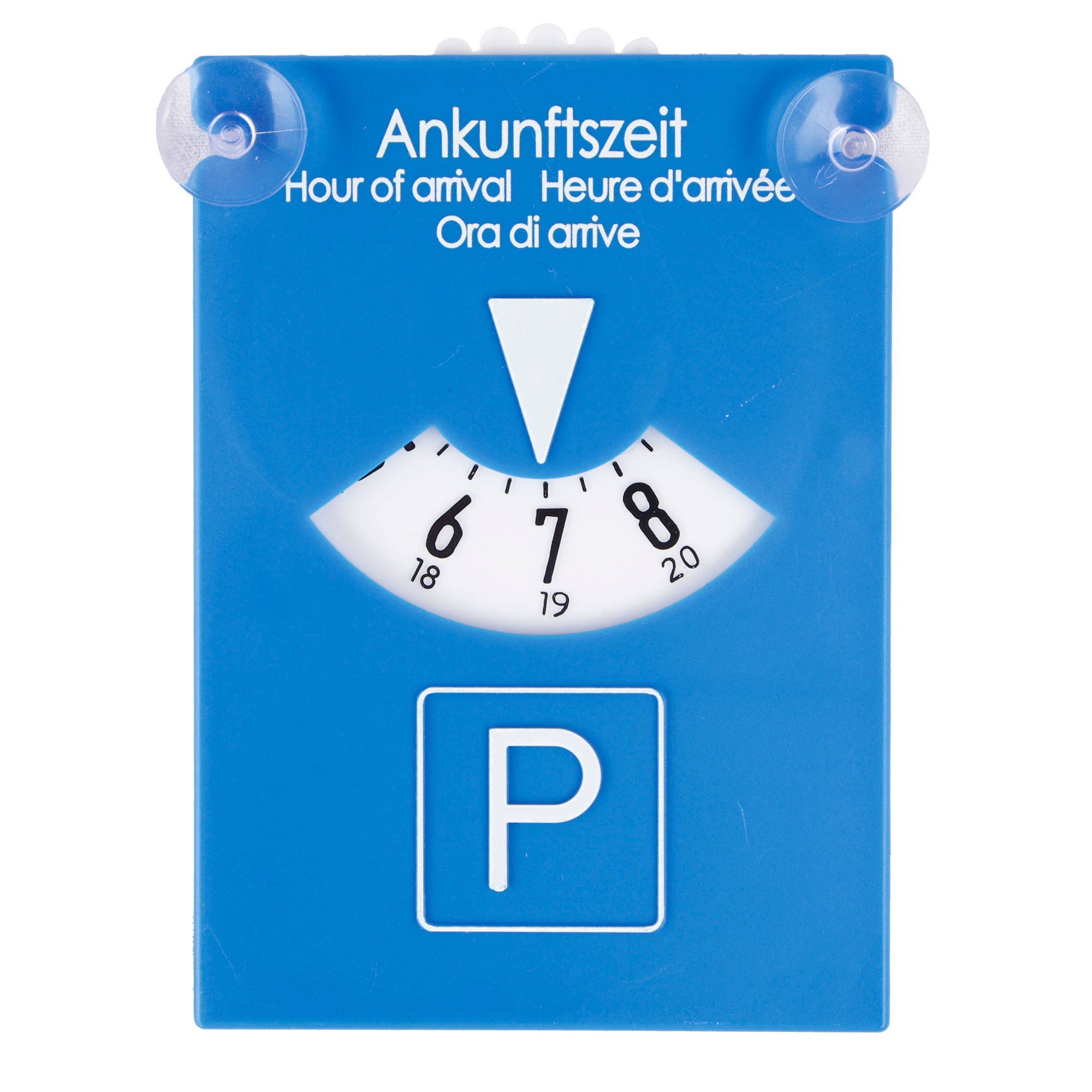 Parkeringsskiva för England, Tyskland, Frankrike och Italien