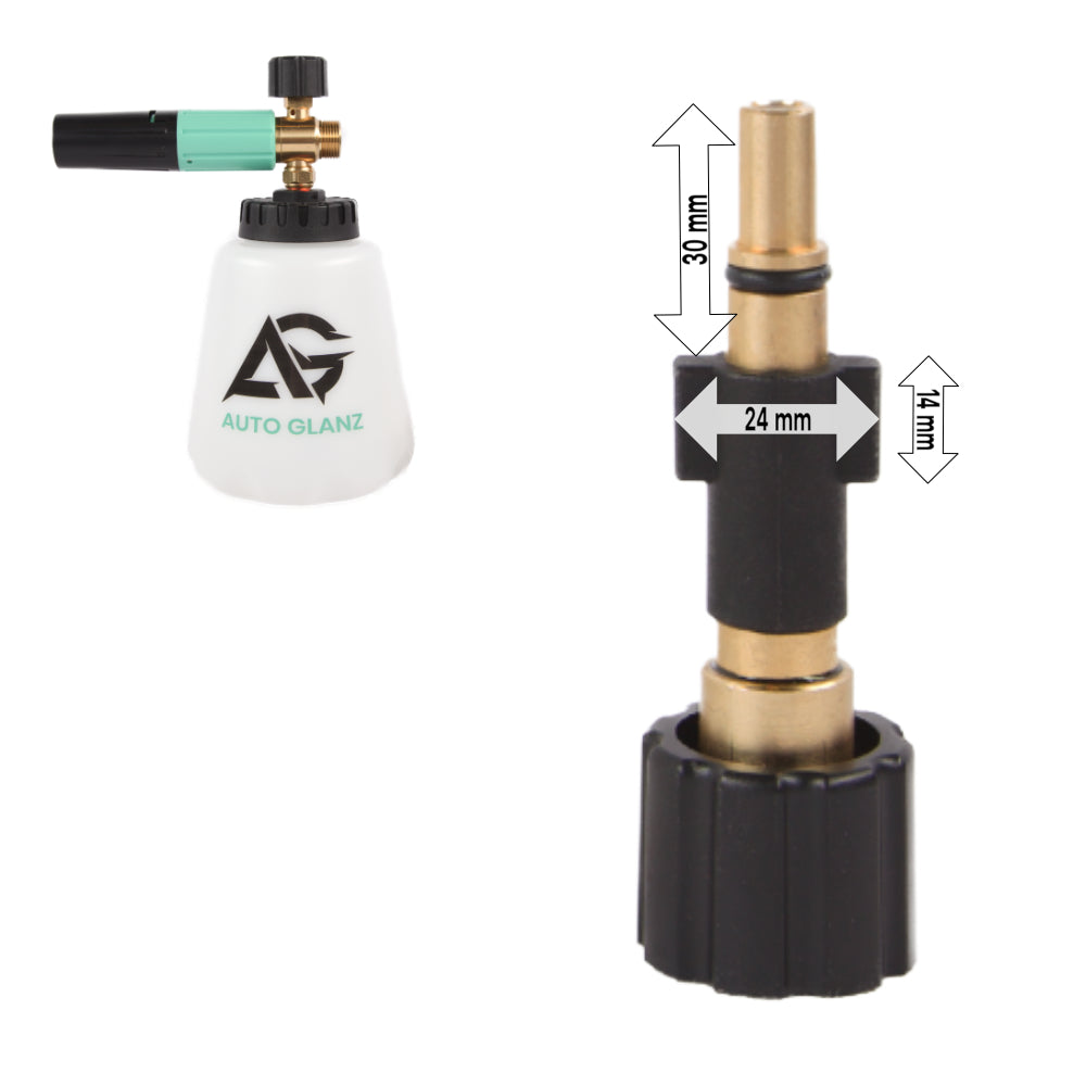 Koppling till Auto Glanz Snow Storm Skumslang (Olika varianter)