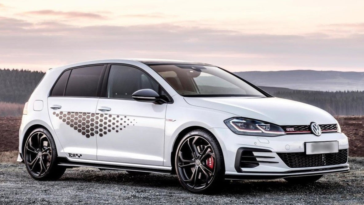 VW Golf GTI på alufælge