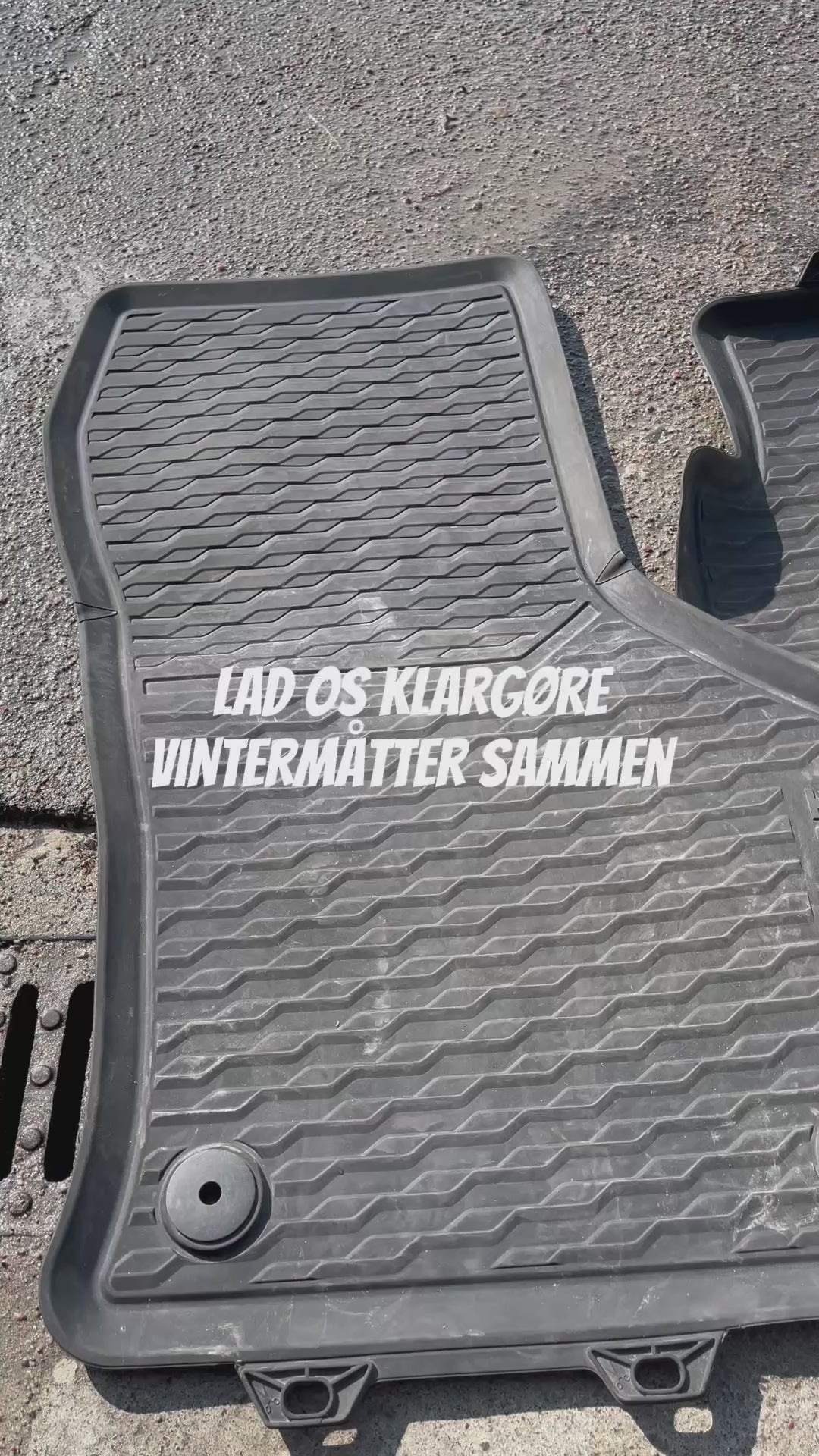 Gummimatta Rengörings- och Skötset