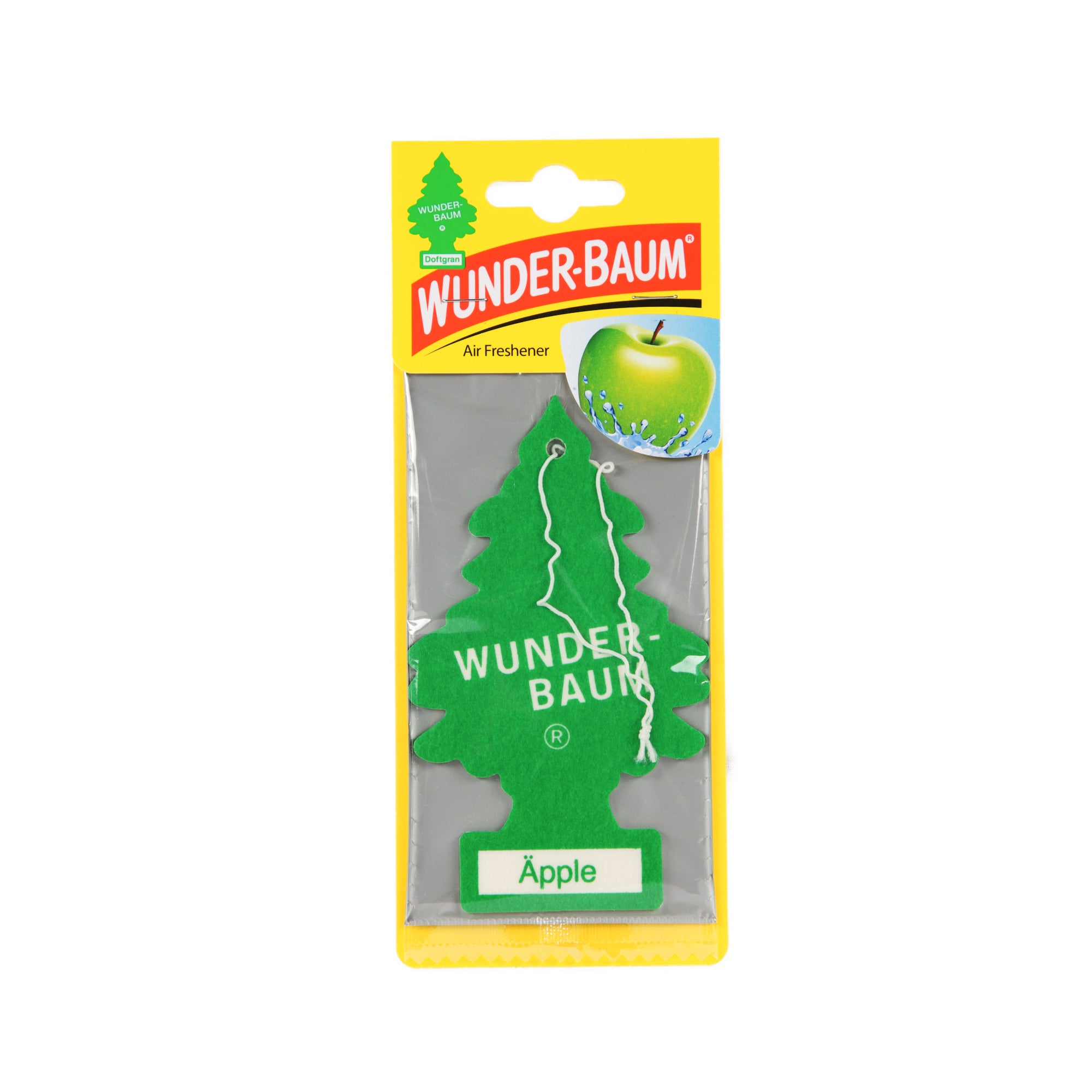 Wunderbaum Luftfräschare (Äpple) » Upp till 12 veckors hållbarhet