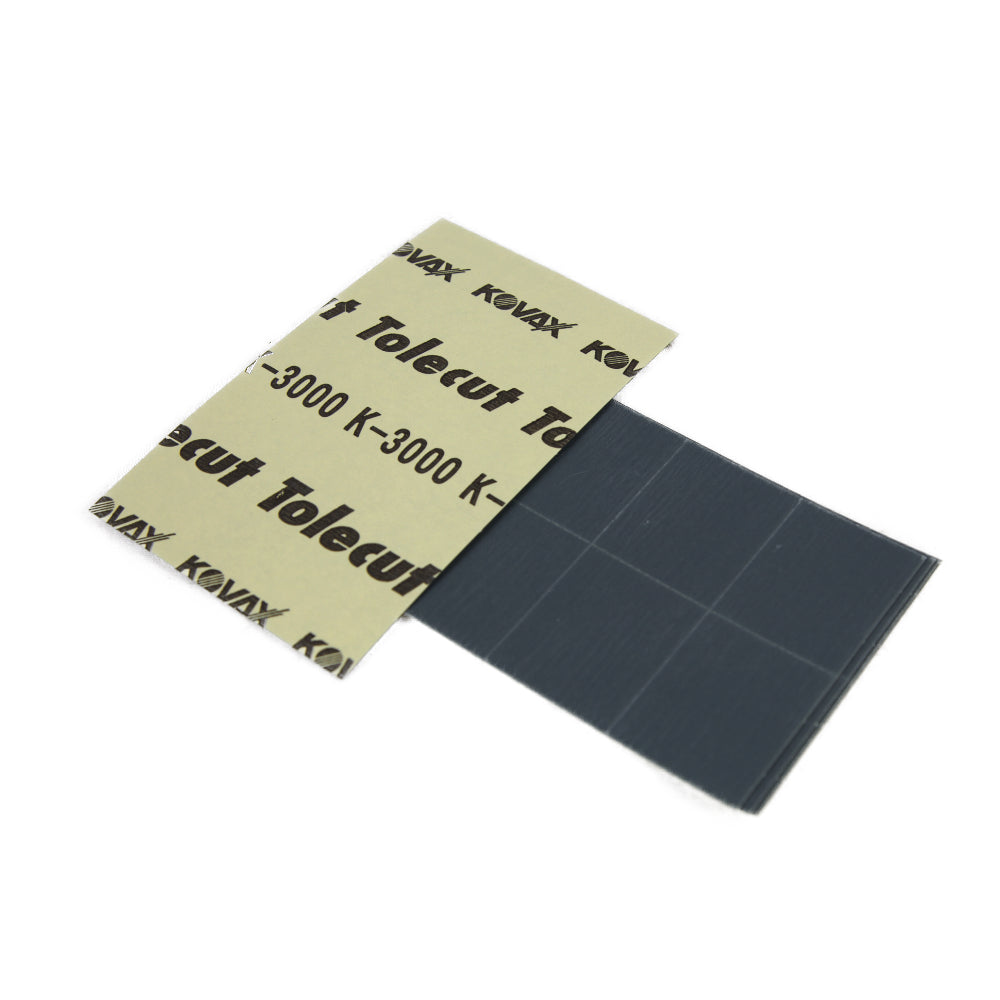 Kovax Tolecut 1/8 Cut P3000 (5 stk Sort)