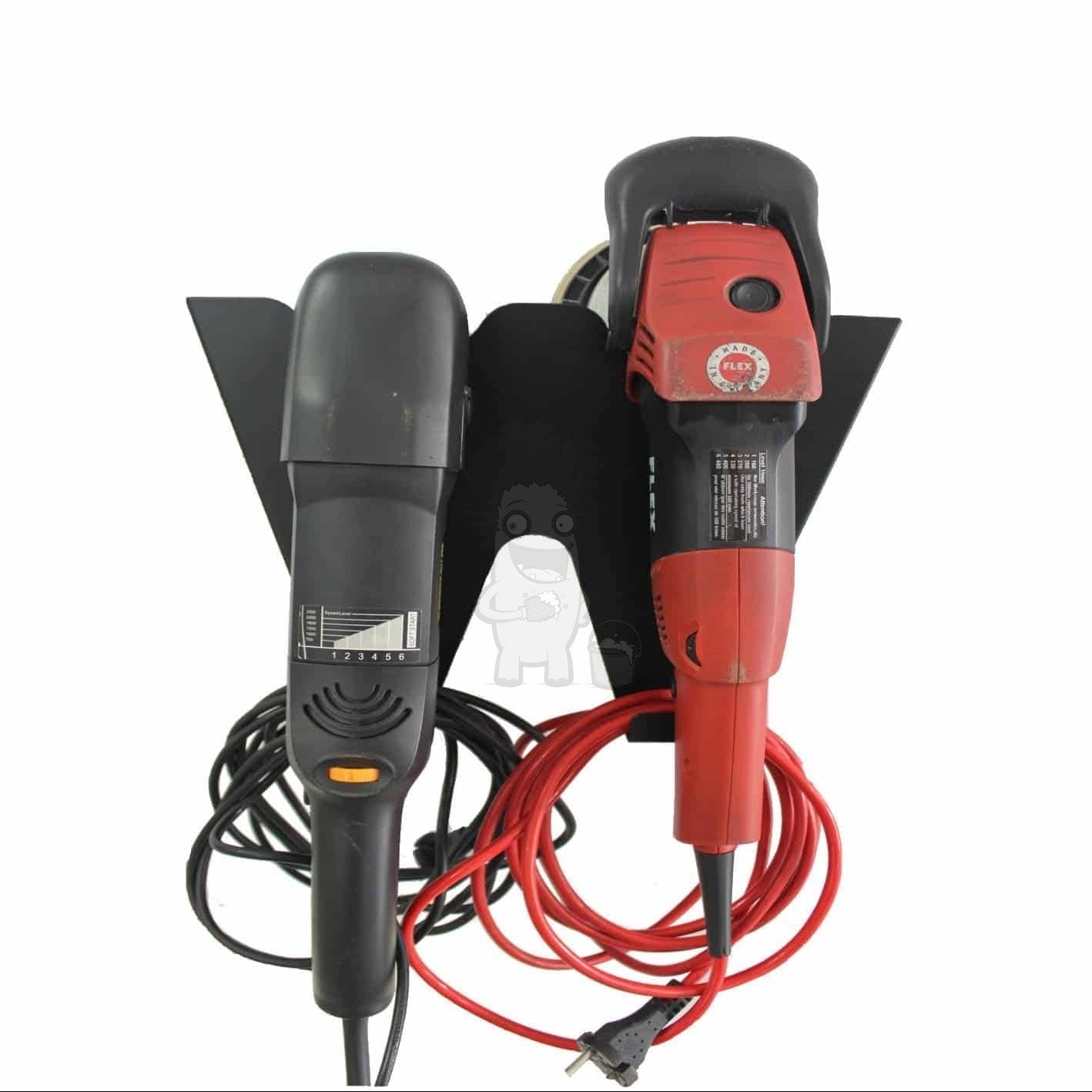 Poka Premium Holder för 2 polermaskiner